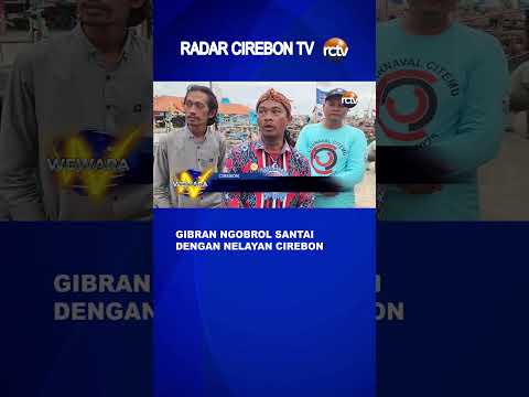 Gibran Ngobrol Santai dengan Nelayan Cirebon