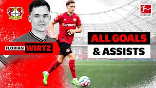 Florian Wirtz — All Goals & Assists