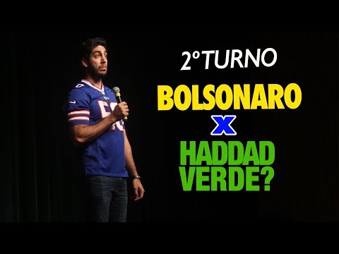 STAND UP - 2º Turno: Bolsonaro x Haddad Verde? - JONATHAN NEMER