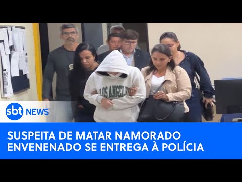 Suspeita de matar namorado com brigadeiro envenenado se entrega à polícia