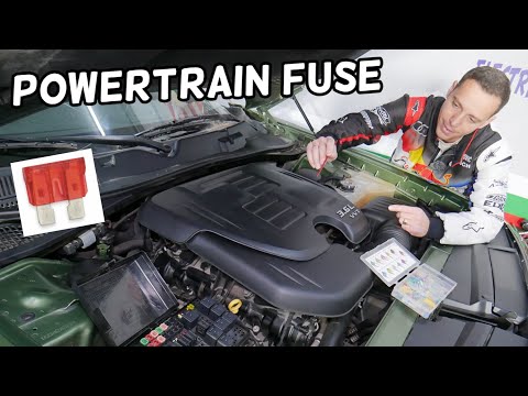 DODGE CHARGER POWERTRAIN FUSE LOCATION REPLACEMENT, DODGE CHARGER POWER TRAIN FUSE