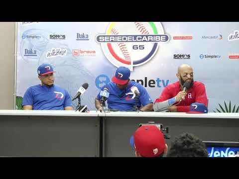 #SerieDelCaribe2023 “ Ramon Hernández “ Salí a Buscar Buen Contacto y  Lo Logre”