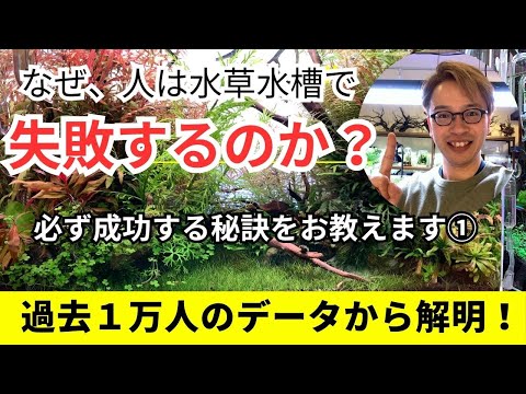 絶対に失敗しない美しい水草水槽の作り方①「初心者が最も気をつけるべき点とは！？」ADA、育て方、水草レイアウト、ネイチャーアクアリウム、作り方、立ち上げ方、水槽設備、wasabi水草チャンネル