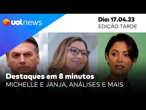 UOL News em 8 Minutos: Michelle e Janja, Bolsonaro inelegível e mais; análises de Tales e Madeleine