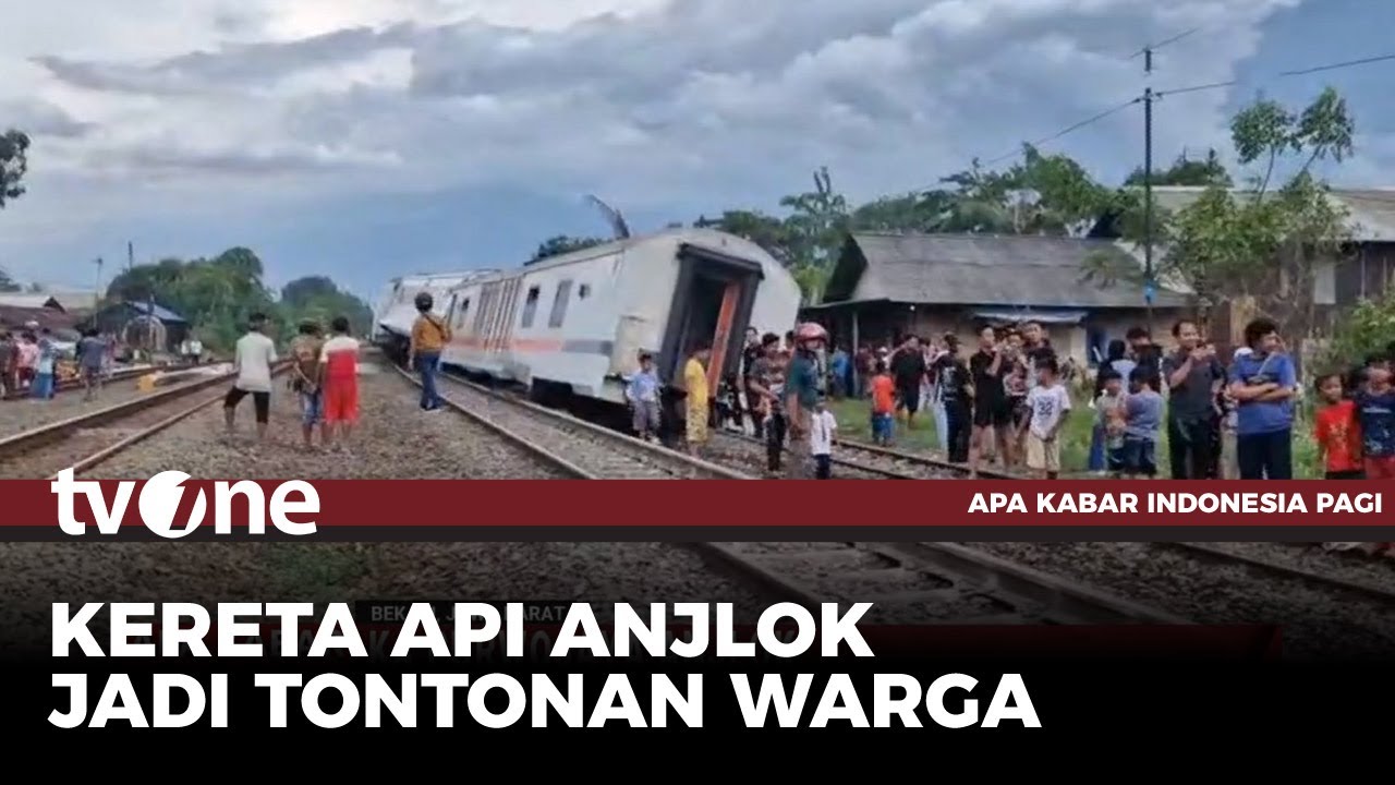 Detik-Detik Kereta Api Purwojaya Anjlok, Begini Situasi Dari Dalam KA | tvOne