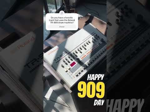 Shoutout to the iconic @roland TR-909 #drummachine. Here’s Output’s own, featured on Warehouse.