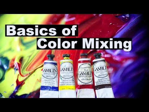Basics of Color Mixing | Oil Painting For Beginners