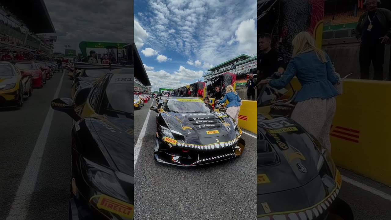 Living a dream: racing in the Ferrari Challenge at Le Mans. 🏁🇫🇷