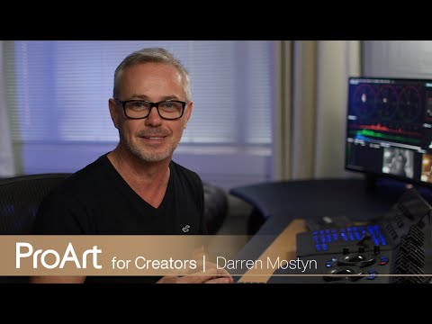 ProArt for Creator ft. Darren Mostyn and HDR grading on DaVinci Resolve - ProArt Display | ASUS