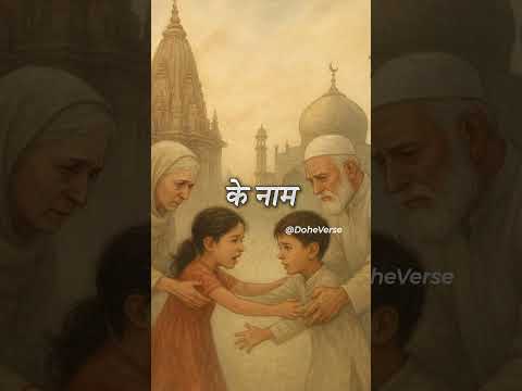Kabir Ke Dohe | प्रेम कहाँ खो गया? | मंदिर-मस्जिद की जंग | Sant Kabir Wisdom | DoheVerse