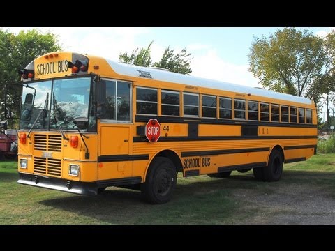 2000 Thomas School Bus - YouTube