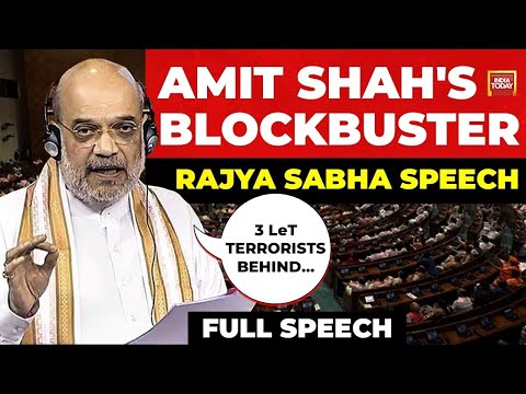 3 LeT Terrorists Behind Pahalgam Attack Killed In Op Mahadev: Amit Shah | Operation Sindoor Debate