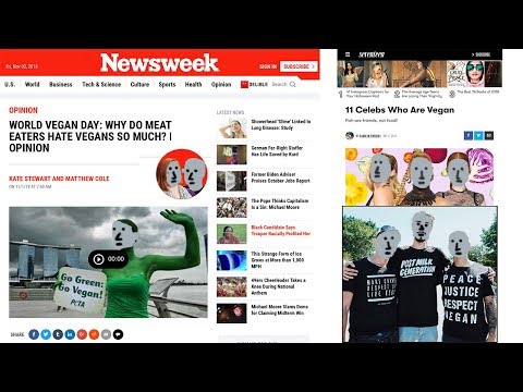 NEWSWEEK: Why Do Meat Eaters Hate Vegans So Much? | the Natureboy fruitarian cult rabbithole