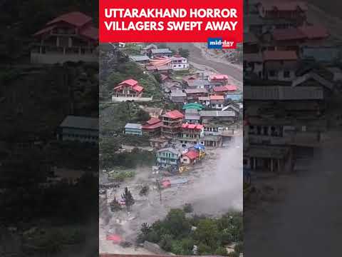 Uttarkashi Cloudburst Turns Deadly Towns Swept Away in Minutes  uttarakhand 4 thousand views  play Short