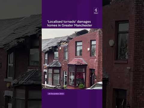 Tornado hits Greater Manchester