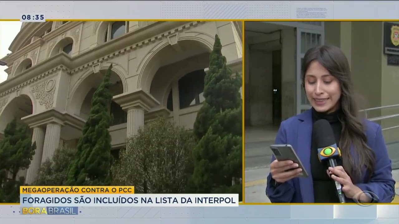 Foragidos em megaoperação contra o PCC são incluídos em lista da interpol