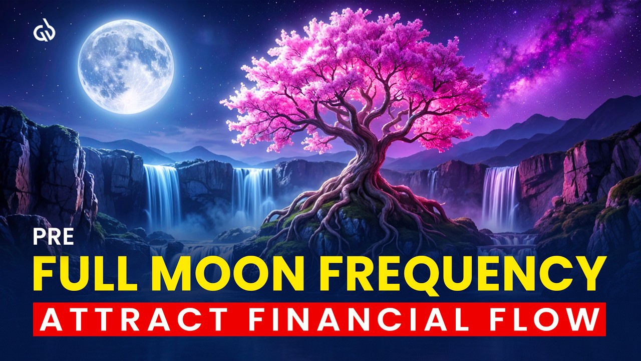 Powerful Pre-Full Moon Frequency: Attract Abundance & Financial Flow Instantly!