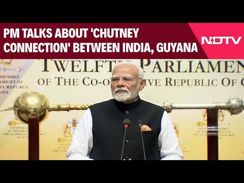 PM Modi Latest News | PM Talks About 'Chutney Connection' Between India, Guyana In Address