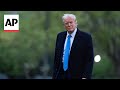 Trump talks about Russia and Netanyahu onboard Air Force One