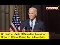 US Limits Sale Of Sensitive American Data | US President Biden Issues Executive Order | NewsX