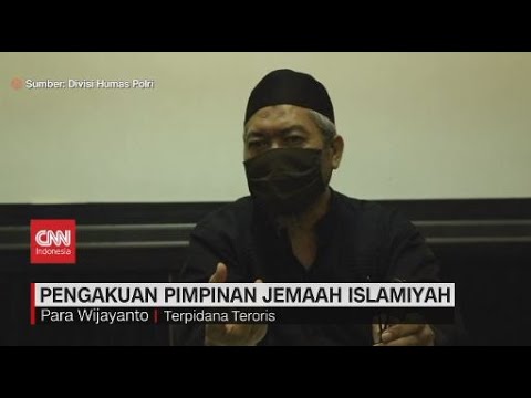 Pengakuan Pimpinan Jemaah Islamiyah