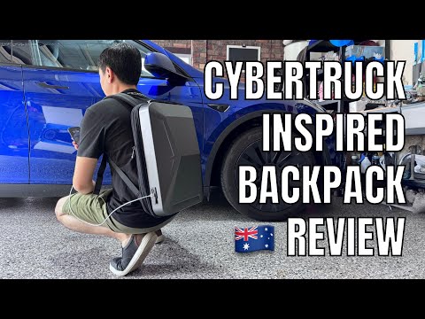 Cybertruck inspired Cyber Backpack Review | Cybervault Backpack 2.0