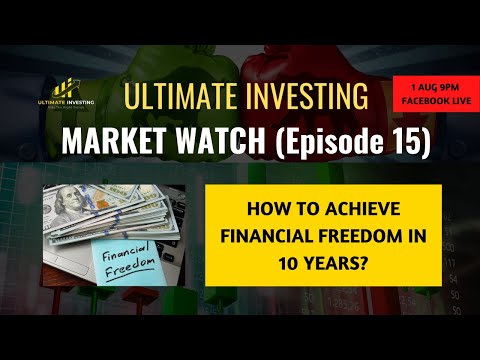 How To Achieve Financial Freedom In 10 Years - Market Watch Episode 15