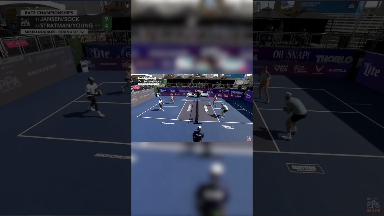AN AMAZING MIXED DOUBLES POINT 🔥