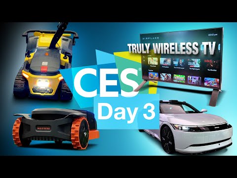 CES 2025 Day 3: Insane Tech from Sony’s AFEELA, Displace True Wireless TV, & More