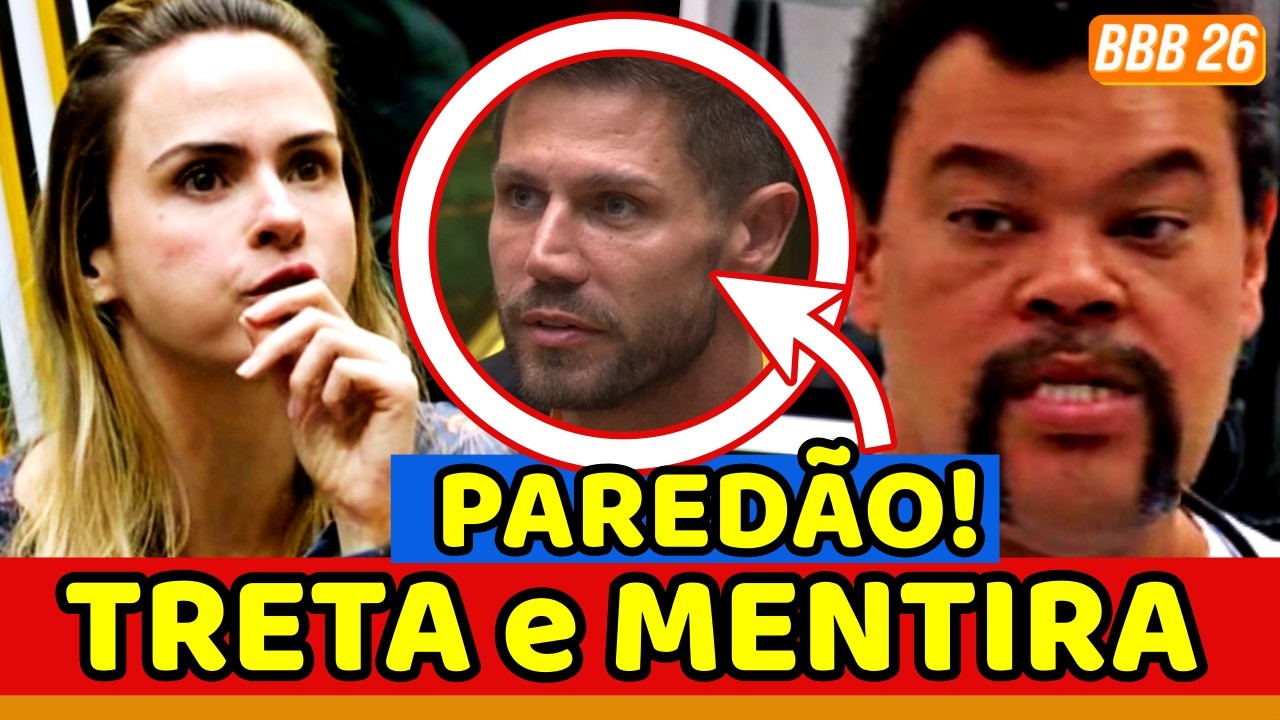 🚨⚠️BBB26 AGORA! Jonas NO PAREDÃO e TRETA COM ANA PAULA ACABA MAL; Jordana e REVOLTA; Cowboy SE FERRA