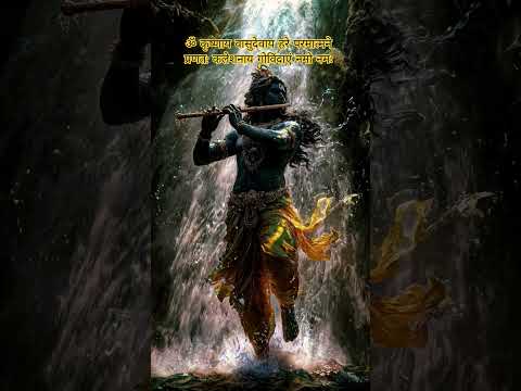 Krishna mantra 📿 #krishna #krishnabhajan #vasudev