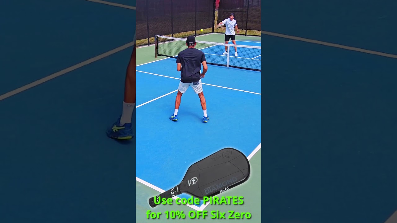 🦞Lob for Putaway #pickleballhighlights #pickleball #sports #sporthighlights
