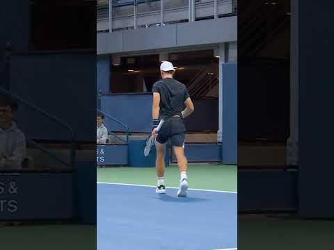 A BACKWARDS on-the-<strong>run</strong> volley!? 🔥