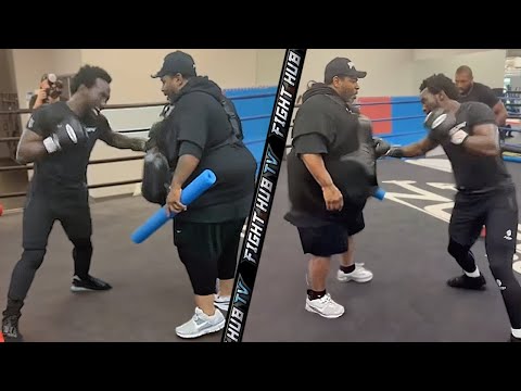 LEAKED TRAINING: Crawford BRUTAL Body Shots for Canelo fight!
