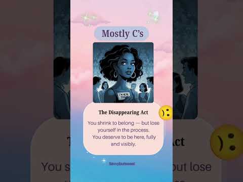 What Your Choice Says About You (Pt.2) – Are You Living… or Just Performing?  #motivation