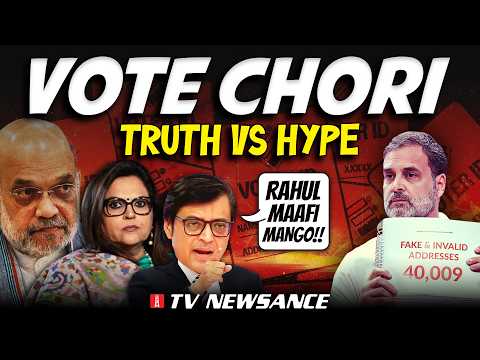 Vote Chori: Truth vs Drama | Who’s fooling you? TV Newsance 311