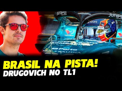 BRASIL NA F1: DRUGOVICH FAZ ESTREIA NO TREINO LIVRE 1 PARA O GP DA ITÁLIA | FÓRMULA 1 | GP EM CASA