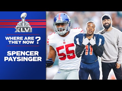 Super Bowl XLVI Champions: Where Are They Now? Spencer Paysinger | New York Giants video clip 