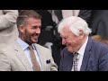 David Attenborough at Wimbledon and why tennis switched to yellow balls - 00:50 min - News - Video