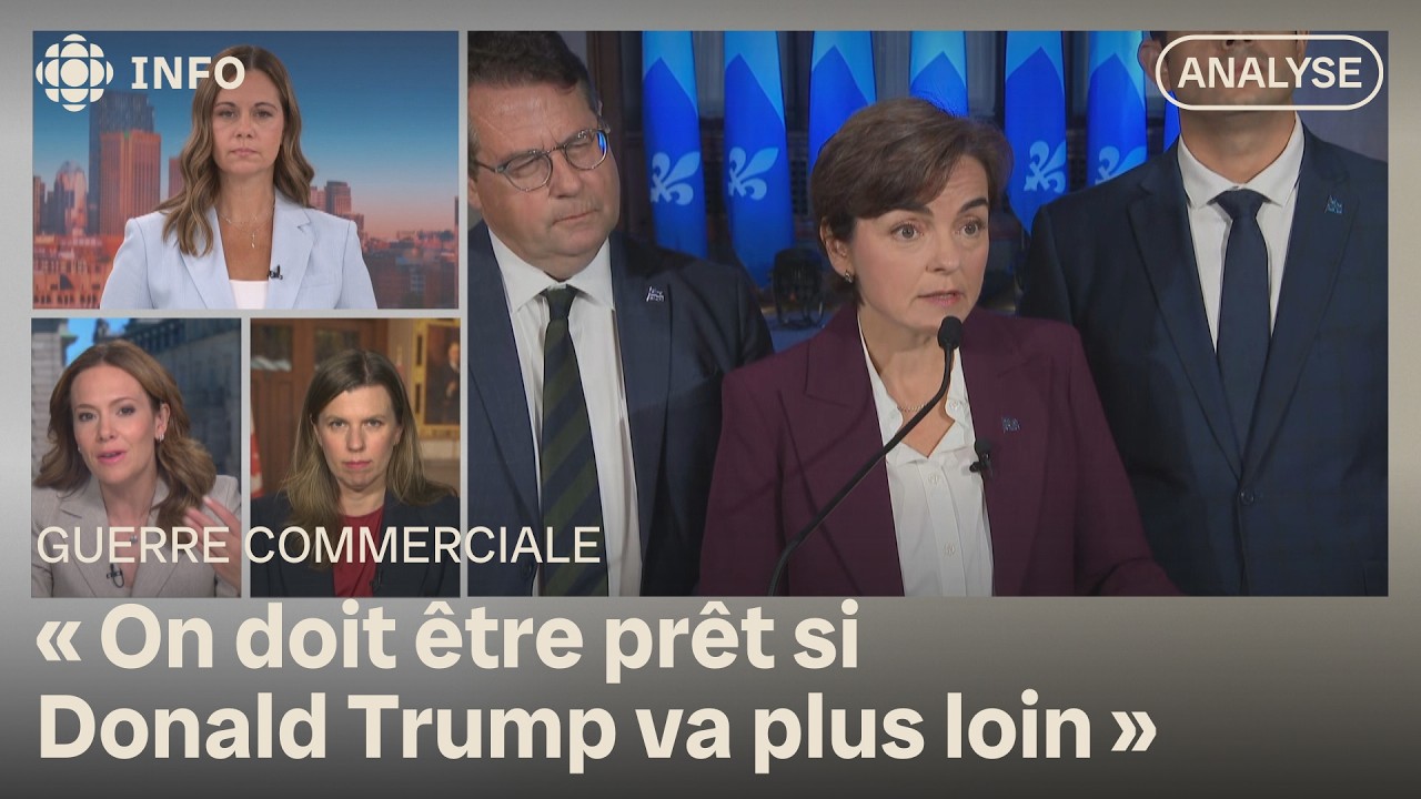 Québec explique ses mesures d'achat québécois | Première ligne