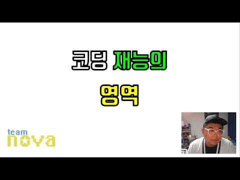 코딩 재능의 영역