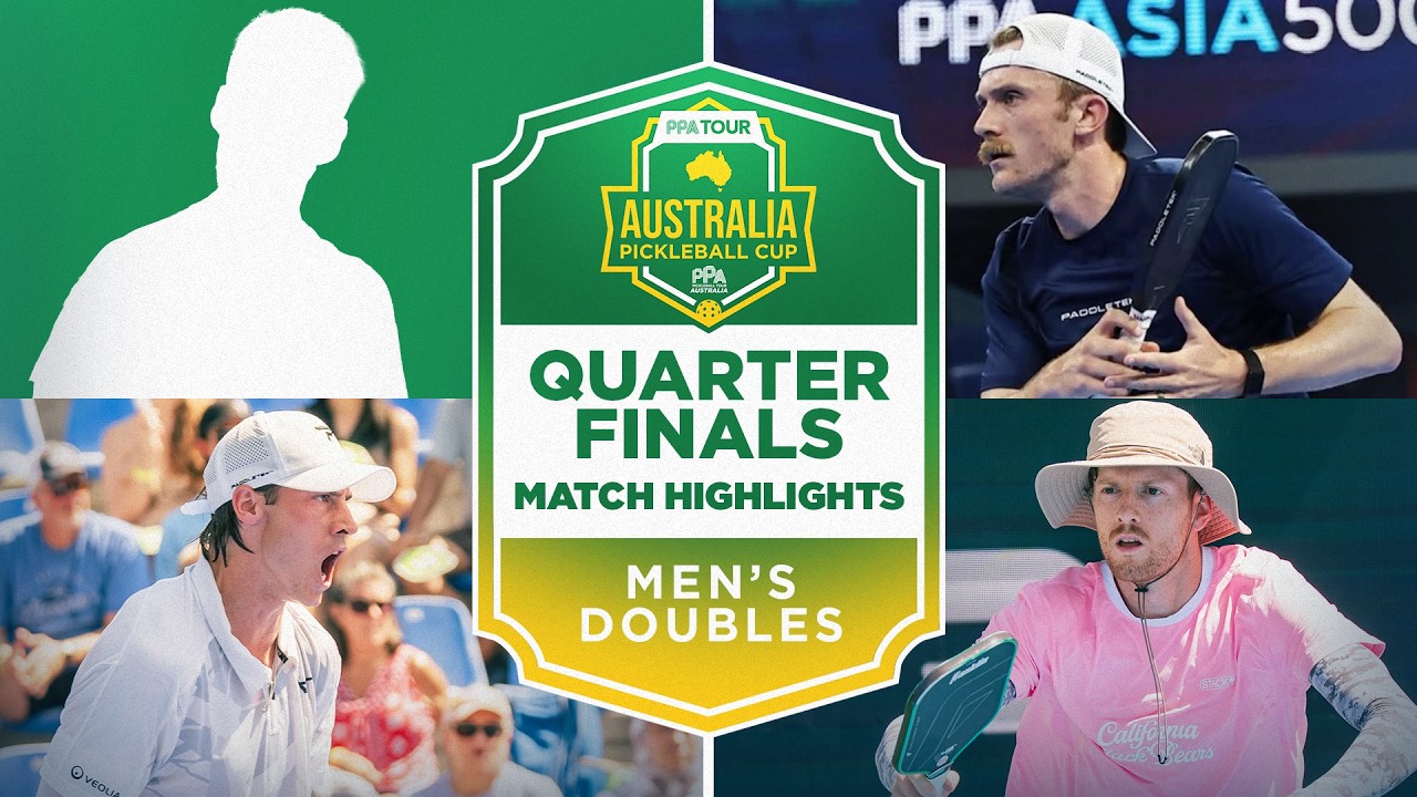 Bramblett/Alshon vs Wall/Wild | Epic Points | Men's Doubles Quarterfinal PPA Brisbane Australia