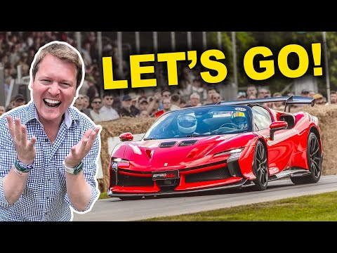 Shmee150 Takes on Goodwood Hill Climb in Ferrari sf90 XX