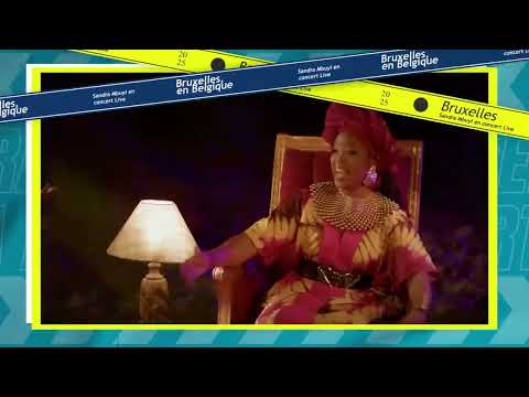 Sandra Mbuyi  en concert à Bruxelles (spot)