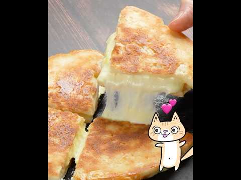 発酵なしで簡単❣️米粉のチーズナンの作り方 #米粉のチーズナン #グルテンフリー #米粉レシピ