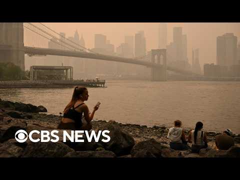 Poor air quality from wildfires sparking health concerns