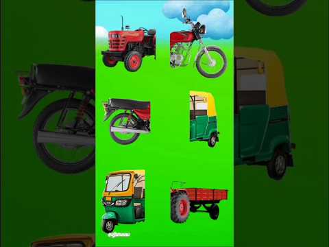 Auto Rickshaw 😆Tempo Boxer Kawasaki Tractor video vfx magic video  #shorts #shortvideo #shortsfeed