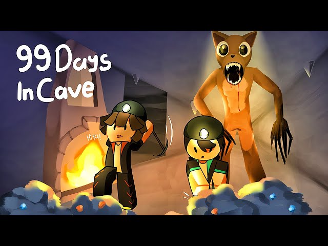 GELAP!! Survival 99 Hari di GUA Terdalam & Ketemu Anomali Kucing 🥶🙀🥶 | 99 Days in a Cave Indonesia