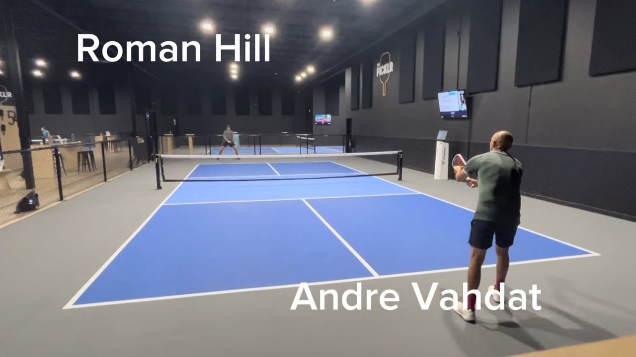 Roman Hill vs Andre Vahdat Preparing to Play 2025 Dallas World Championship Pro Qualifiers Singles