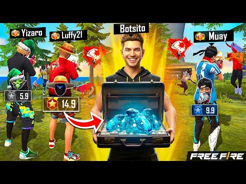 QUIEN TENGA MENOS PUNTUACIÓN en BR-CLASIFICATORIA le DA 10k A BOTCITO 😱🔥 Free Fire 